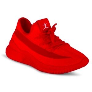 Women's Good/Fair Condition Danskin Ecstatic Fire Red Running shoes size 8.5